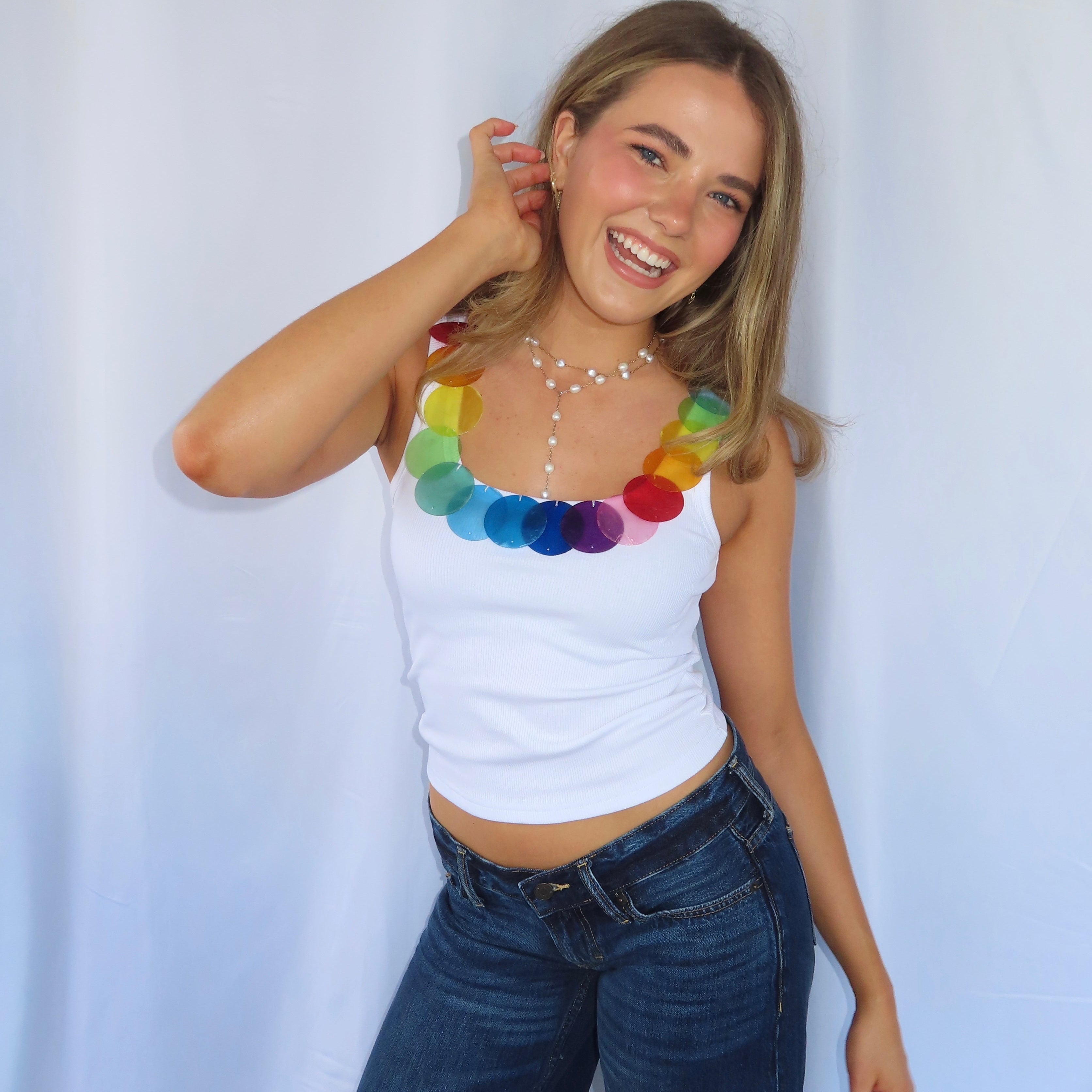 Caro Tank - Rainbow
