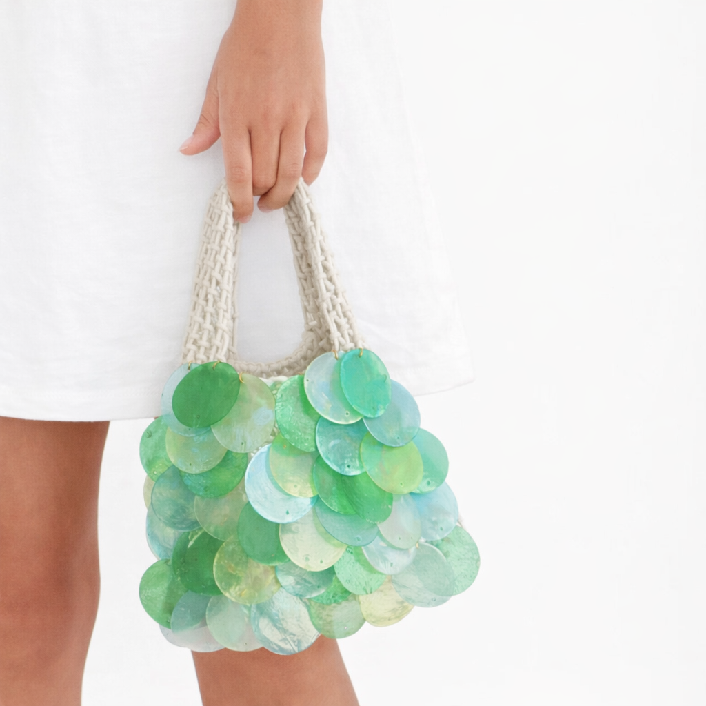 Crochet Shell Bag